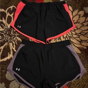 TWO pairs of Under Armour Shorts
